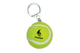 Tennis ball keychain
