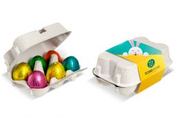 Box of Easter eggs