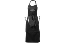 Bear BBQ apron with tools 