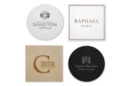 Paper Coasters with print | 1-layer