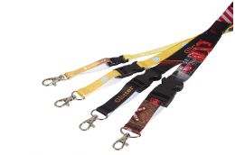 Lanyards with Buckle and Safety Clip