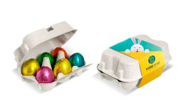 Box of Easter eggs