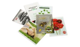 Personalised Seed Bags with flowers