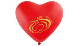 Heart-shaped balloons Ø 33 cm