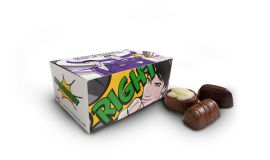 Box with Belgium chocolates