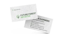 Seed Paper Business Cards