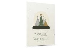 Seed Paper Christmas Cards 'Happy New Year'