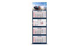 Wall Calendar 4 Months (English)