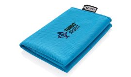 RPET sport towel in pouch