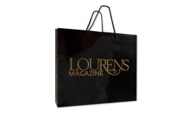 Luxury paper bags with print – gloss laminated