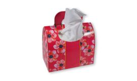Handbag tissue box printing