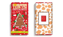 Tony's Chocolonely Christmas bar