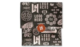 Black Printed Tissue Paper 18gsm