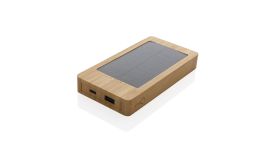 Bamboo solar powerbank 10.000 mAh