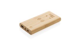 Bamboo 8.000 mAh 5W wireless powerbank