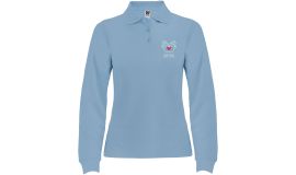 Estrella 220 g/m² long sleeve women's polo