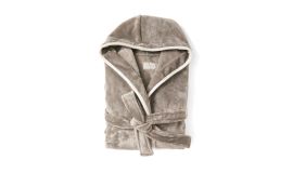 Louis luxury plush RPET robe size L-XL