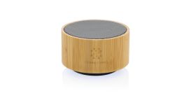 RCS recycled plastic and bamboo 3W wireless speaker