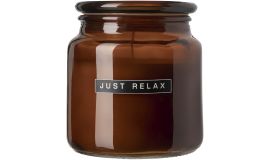 Wellmark Let's Get Cozy scented candle - cedar wood fragrance